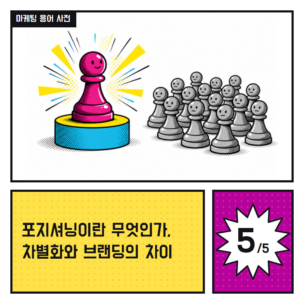 포지셔닝이란 무엇인가, 차별화와 브랜딩의 차이